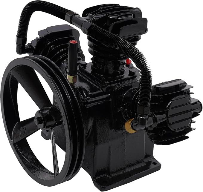 Air Compressor Pump Head, 12 CFM 3 Cylinder 4 HP Replacement Air Compressor