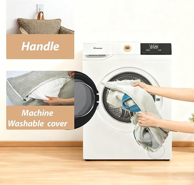 Orthopedic Dog Bed,Large Dog Bed,Memory Foam Washable Dog beds,Medium & Large Dogs,Waterproof,L(30"x24"x14")