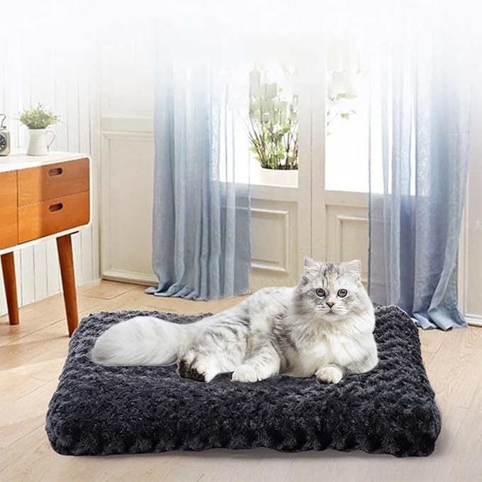 Thickened Dogs Cat Beds for Indoor Comfy Dog Beds for Small Dogs Pet Bed Warm Washable Dog Bed Plush Cat Bed Fits Puppy Or Small Pet Birthday forfor Men Women Cute Stuff