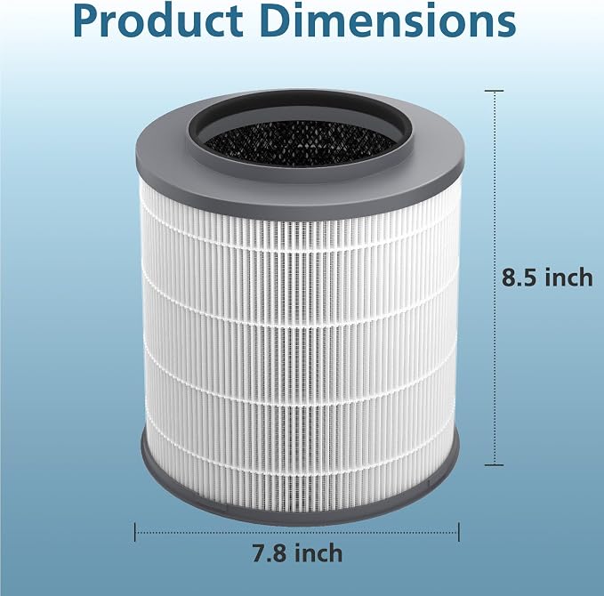 2-Pack 12030 HEPA Replacement Filter, 000 Sq. Ft. Capacity, Compatible