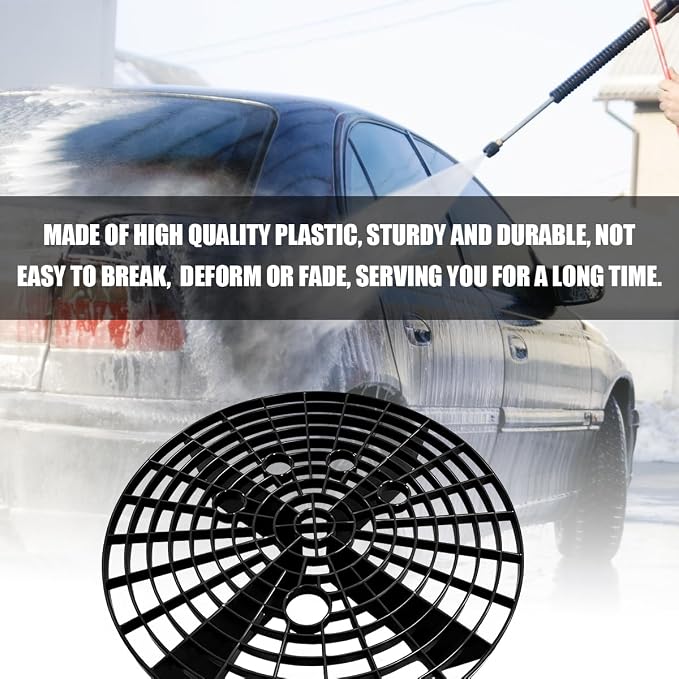 2 PCS Car Wash Bucket Insert, Dirt Guard Bucket Insert Helps Remove Dirt Debris