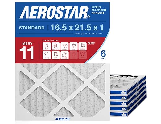 Aerostar 16.5x21.5x1 MERV 11