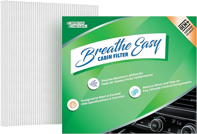 Spearhead OEM+ Particulate Breathe Easy Cabin Filter | Fits Various 2003-25