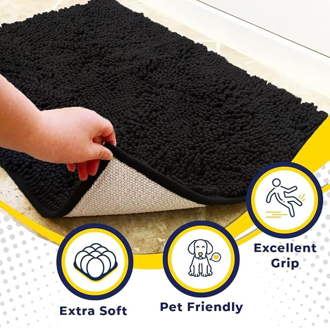 Muddy Mat® | Super Water Absorbent Door Mat Indoor, Microfiber Quick Dry