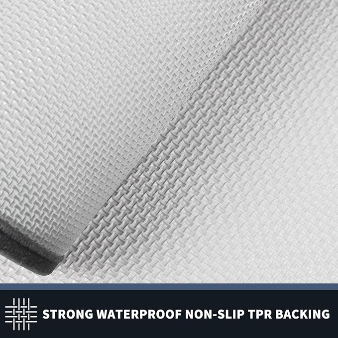PURRUGS Dirt Trapping Door Mat 24" x 70", Non-Slip Machine Washable Entryway Rug