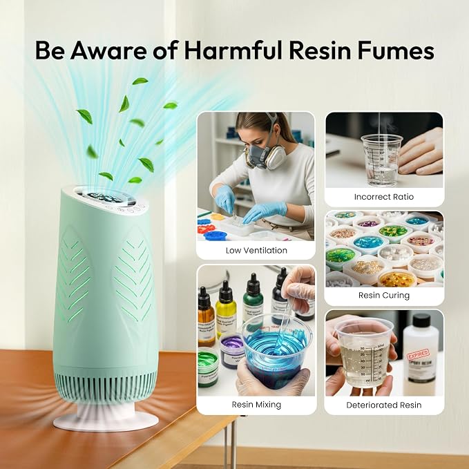Resiners Purair Air Purifier for Epoxy Resin, Resin Air Purifier