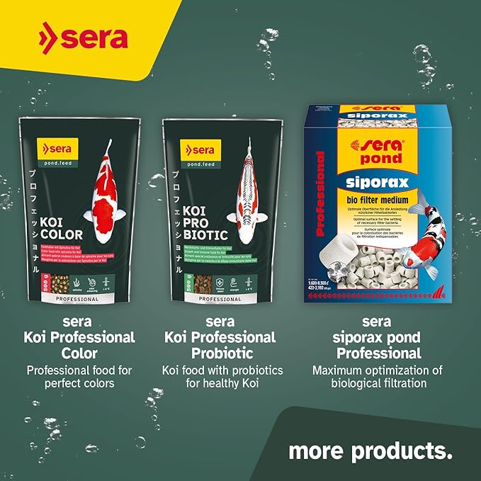 sera Koi Professional Summer 4.85lb | Energizing for Warm Seasons | Optimal Growth & Strong Immune System | Rich in Vitamins, Minerals, Proteins | for Water Temperatures Above 63°F