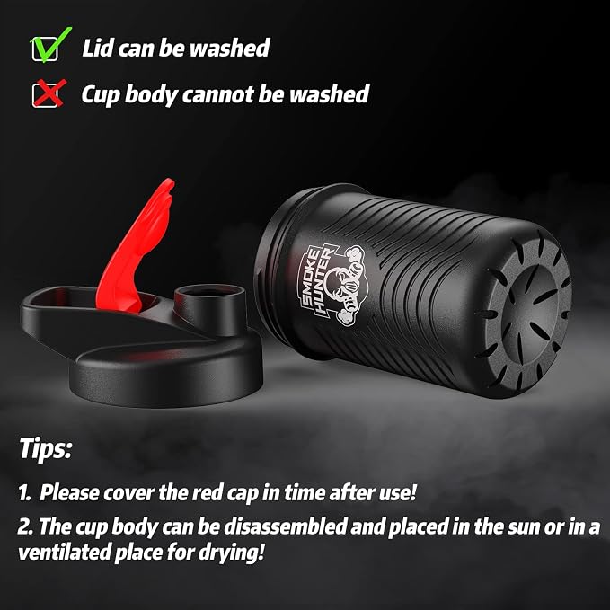 Smoke Hunter 1.0 Personal Air Filter, Long-Lasting Exhalation, Suitable