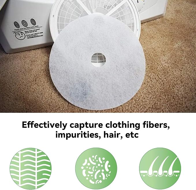 Imncya 25 Pcs Compatible Cloth Dryer Filter Set, Cloth Dryer Replacement