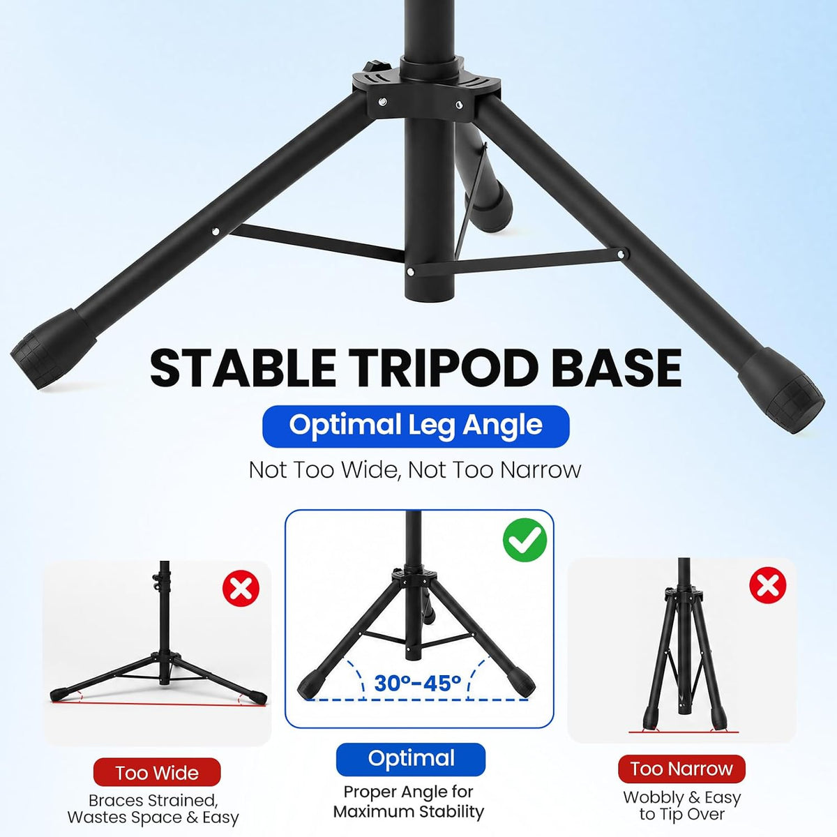 Projector Stand Tripod Laptop Stands Height Adjustable