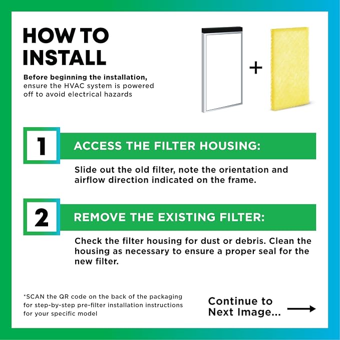 Filterbuy 16x25 Air Cleaner Filter Replacement Pads