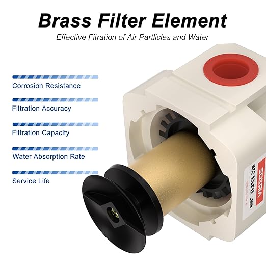 AIRZOE 3/8" NPT Air Dryer for Compressor