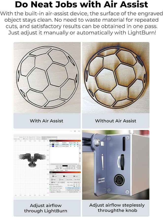 Creality 72000mW Output Power Laser Engraver, Falcon Pro 10W