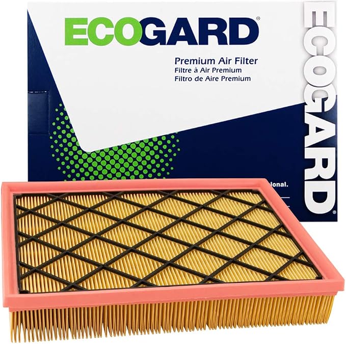 ECOGARD XA11777 Premium Engine Air Filter Fits 2021-2024 MG RX8, 2019-2023 Ford