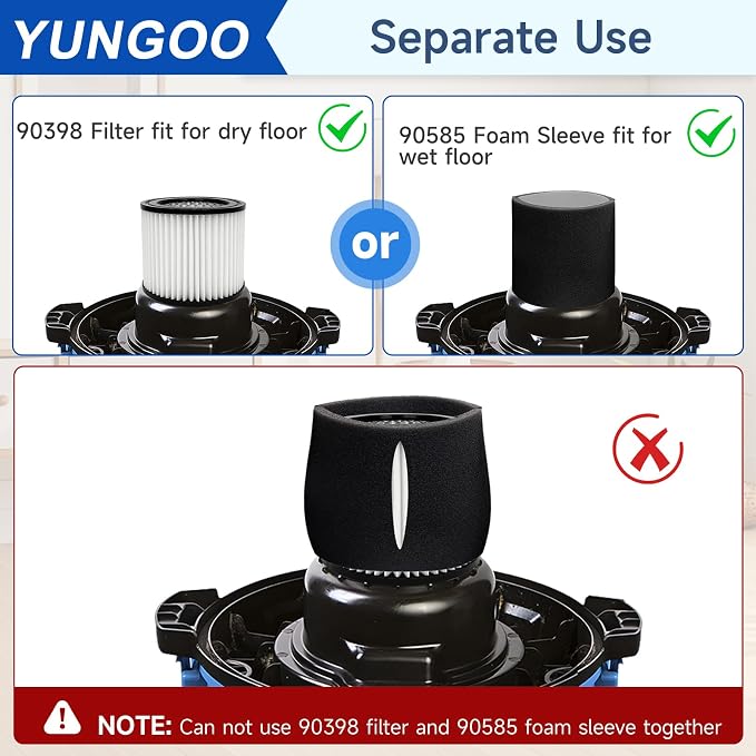 2 Pack 90398 Replacement Filter Compatible