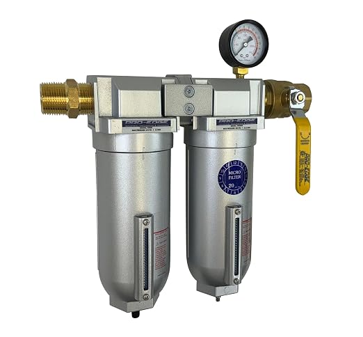 3/4" NPT Industrial Moisture Removing Particulate Filter Water Separator and Oil