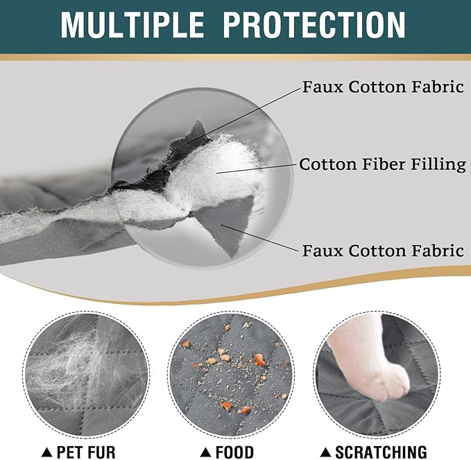 Dog Bed Blanket Pet Couch Covers for Sofa Bed Furniture Protector from Dogs Super Soft Pet Couch Protector for Adults Cats Dogs or Any Pets Washable Leak Proof Comfortable