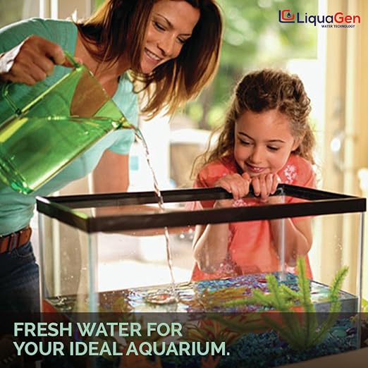 LiquaGen 4 Stage Reverse Osmosis and Deionization Portable Space Saver Water
