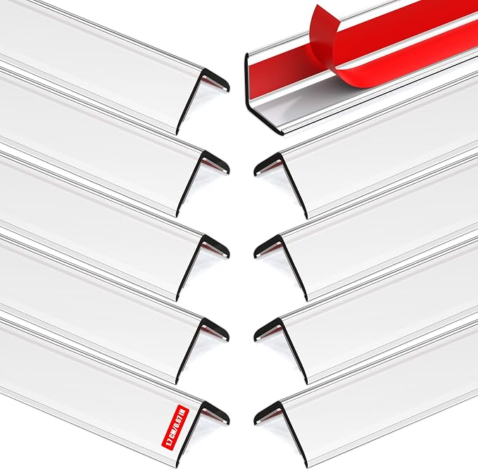 Clear Self-Adhesive Mini Wall Corner Protectors, Cute Corner Guards & Edge