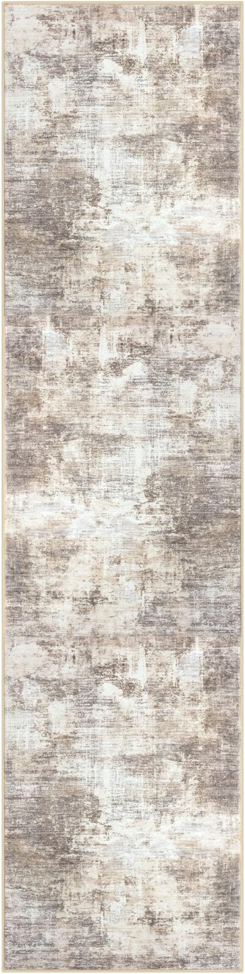 IOHOUZE Abstract Runner Rug 2x8 Ft Washable Runners