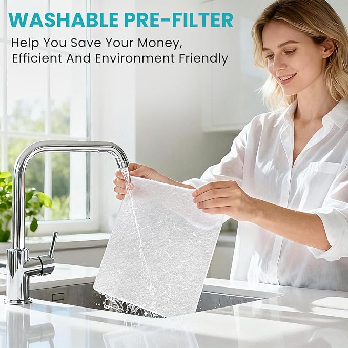 Air Purifiers for Home, PM 2.5 Air Quality Monitor Cover Up to 2200 Ft²