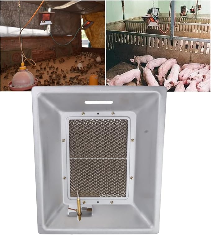 Chick Gas Brooder Heater, Chicken Coop Heater, Manual Infrared Ceramics