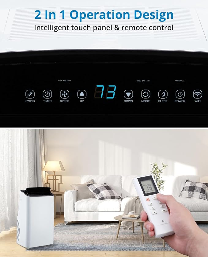 14, 000 BTUs Portable Air Conditioner