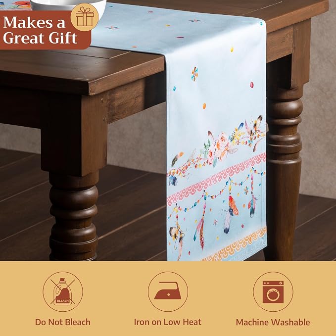 Maison d' Hermine Table Runner 100% Cotton 14.50" x 108" | Table Runners 108