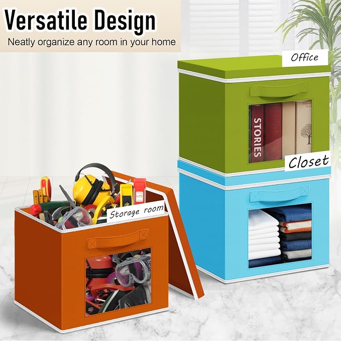 10 Pcs Fabric Storage Cube