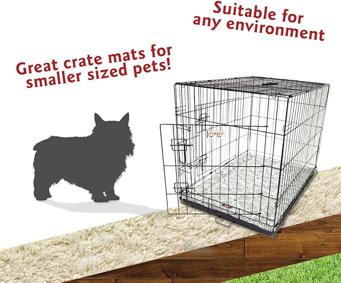 24" Charlie Gray Crate Dog Bed Mat By Majestic Pet Products