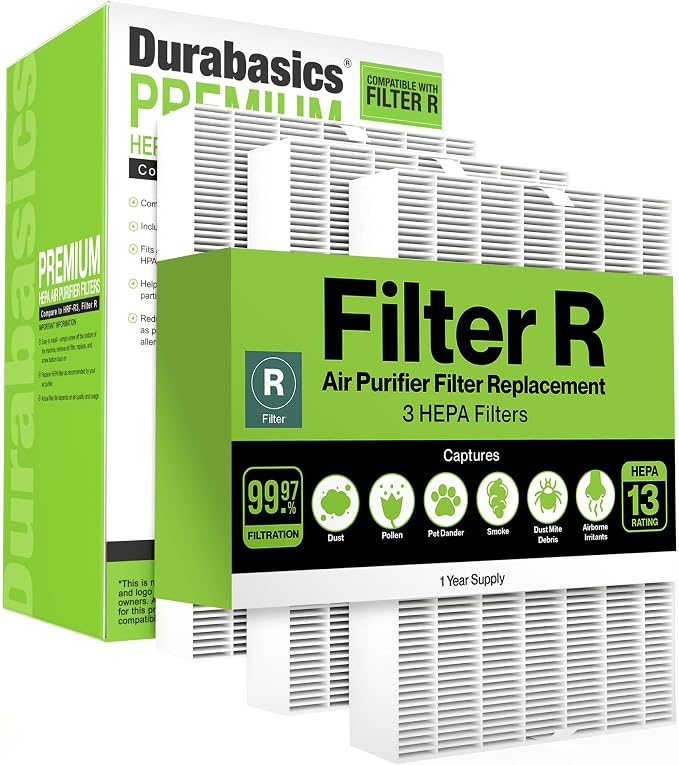 Durabasics 3 Pack of HEPA Filters Compatible