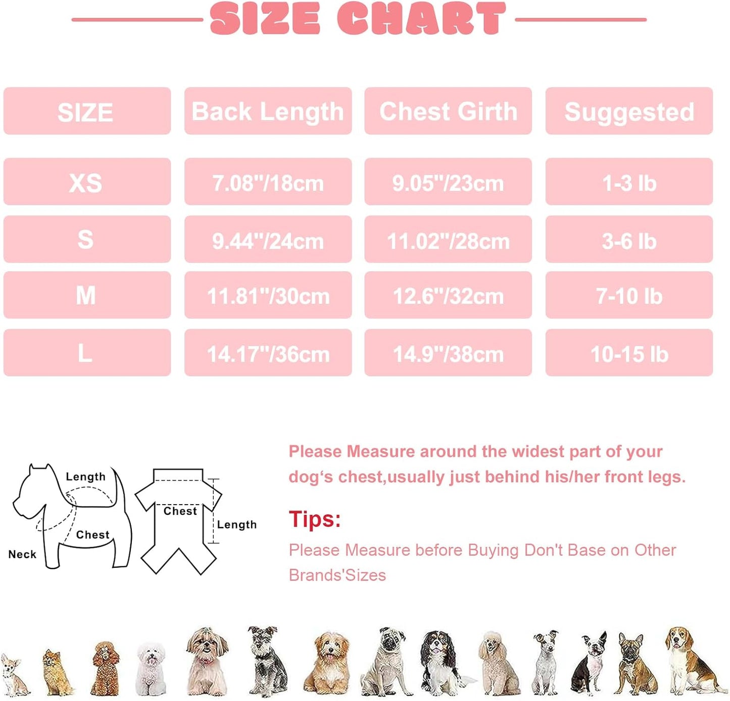 Dog Pajamas Small Sized Dogs Stretchable Summer Dog Clothes Pjs 4 Legs Girl Boy Cute Soft Puppy Outfits Doggie Cat Jammies Jumpsuit Sleeper for Pet, Pink Cow, XS
