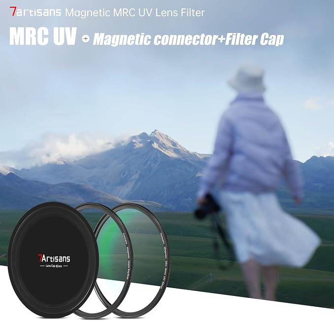 7artisans Nano Magnetic Filter UV Filter ND Light Reduction Filter/CPL