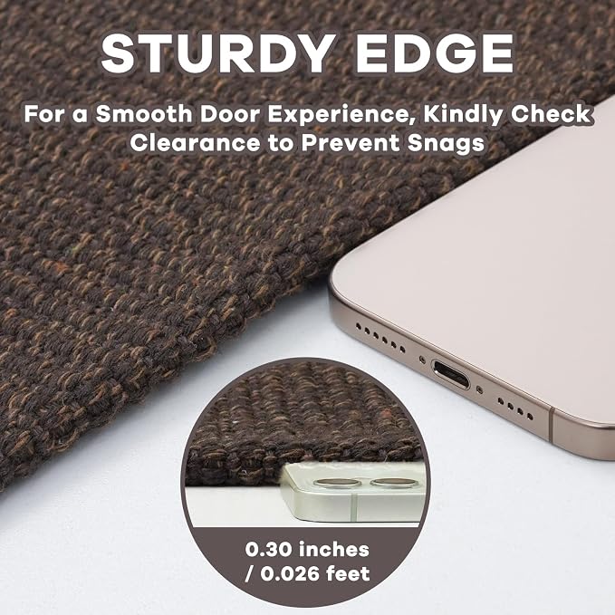 EARTHALL Small Area Rug 2x3 Ft Washable Rugs
