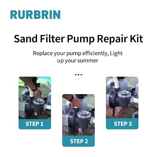 Sand Filter Pump Repair Set Compatible