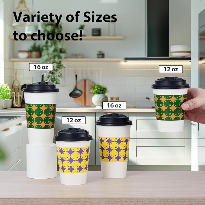 Tamone 48 PACK 12OZ Disposable Coffee Cups