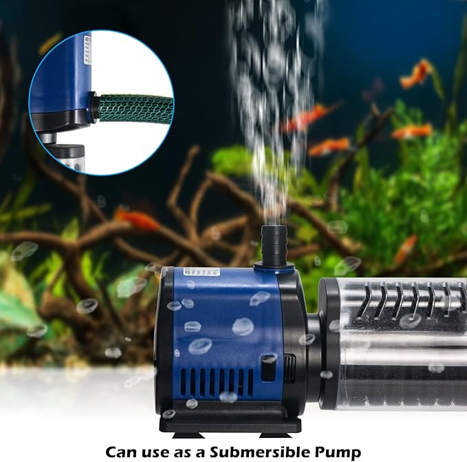TARARIUM Aquarium Filter Powerful 260GPH