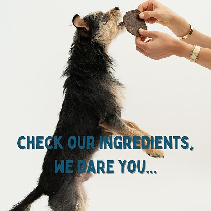 Winnie Lou Elk Jerky Dog Treats – Limited Ingredient, Human Grade, Training Treats for Small, Medium & Large Dogs, USA Made, High Protein, Chews, Hypoallergenic, Sensative Stomach (1 Pack)