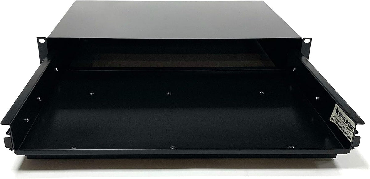 Star Case 2U Keyboard Drawer with Left or Right Side Mouse Tray