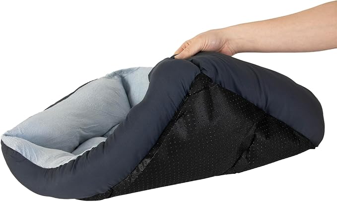 Petmate Cuddler Small Dog Bed, 20 x 15in, for Small & Medium Breeds