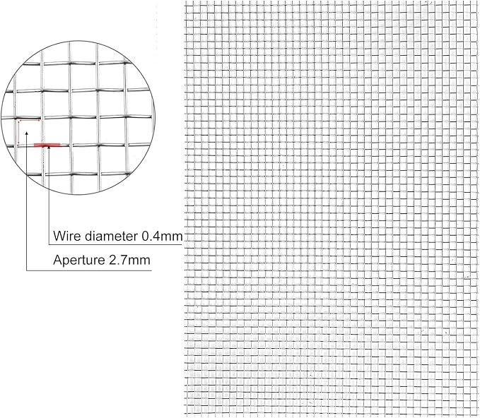 Stainless Steel Woven Wire Mesh, Stainless Steel Wire Metal Mesh Sheets