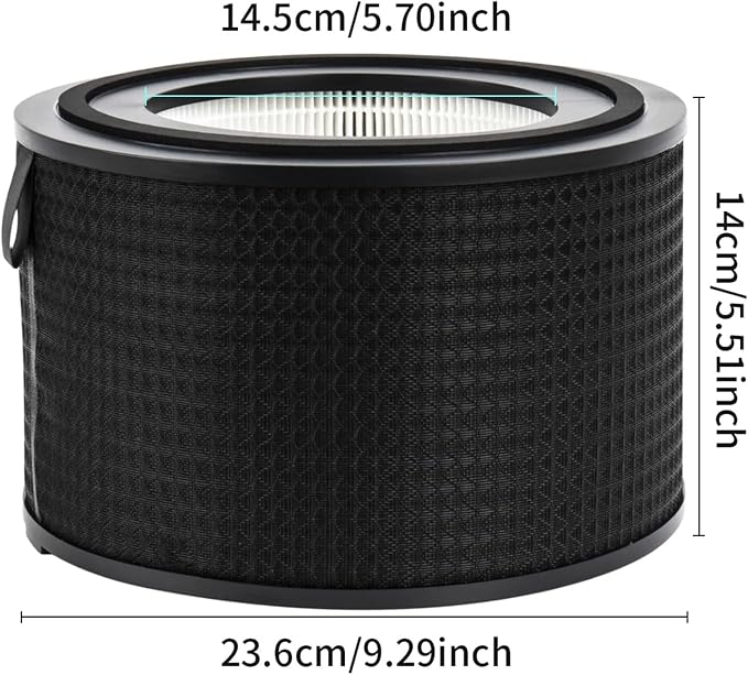 Air Filter, Compatible For Philips, Air Purifiers AC0950/10 AC0951/13 AC0820/10