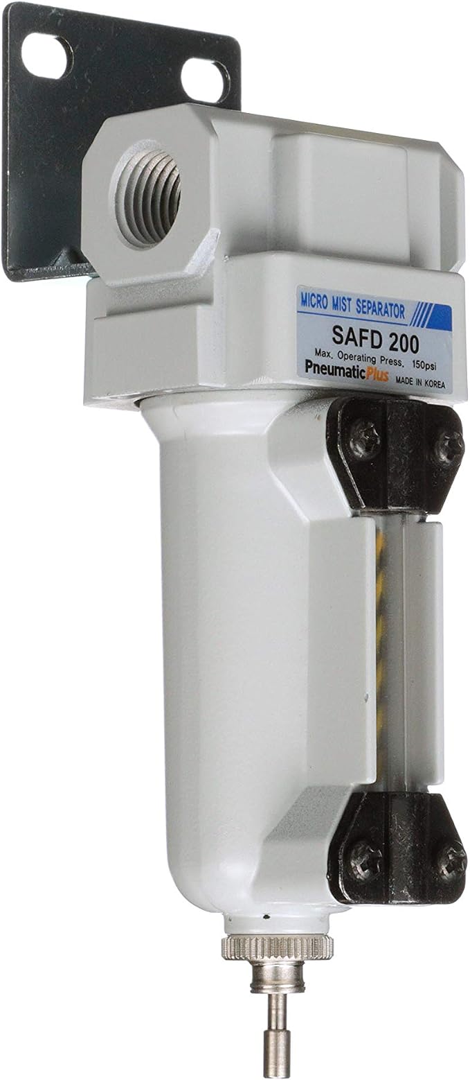 PneumaticPlus SAFD200-N02B-MEP Miniature Compressed Air Coalescing Filter