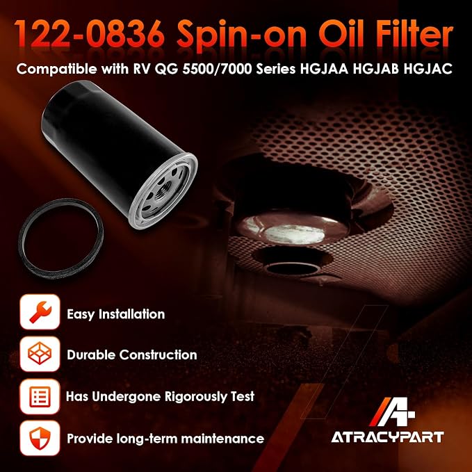 122-0836 Oil Filter │Replacement