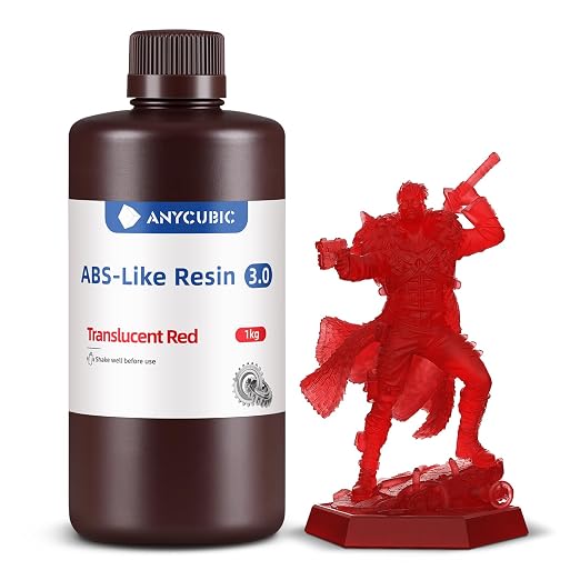 ANYCUBIC ABS-Like Resin 3.0, Upgraded 14K 3D Printer Resin