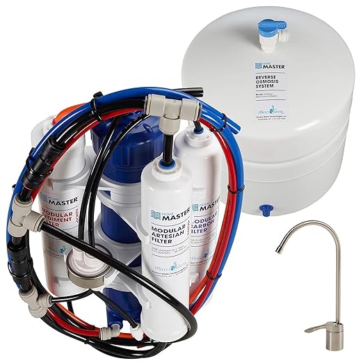 Home Master TMAFC Artesian Full Contact Reverse Osmosis System, Patented 2-Pass