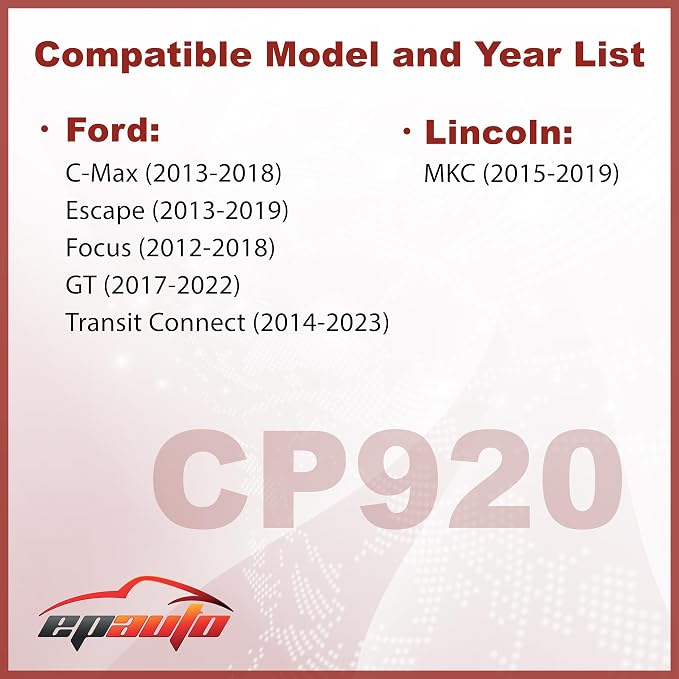 EPAuto CP920 Cabin Air Filter Comptable