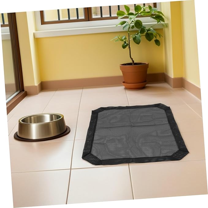 NUOBESTY Detachable Breathable Pet Bed Mesh Cover for Elevated Dog Cot Washable Lightweight Replacement for Indoor Outdoor Use Four-Season Ventilated Mattress Promotes Airflow and Comfort