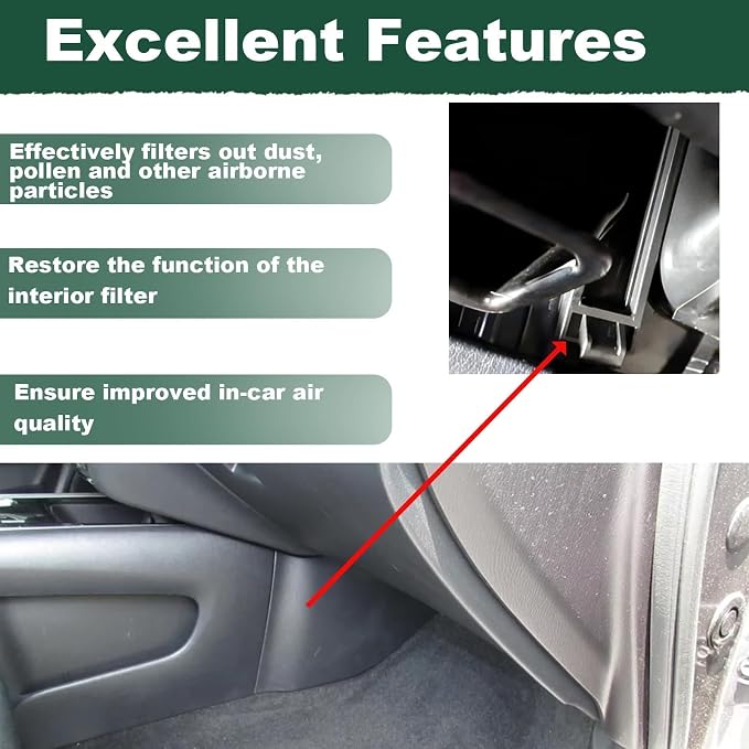 27276-3JC1A Cabin Air Filter Cover Door Fit