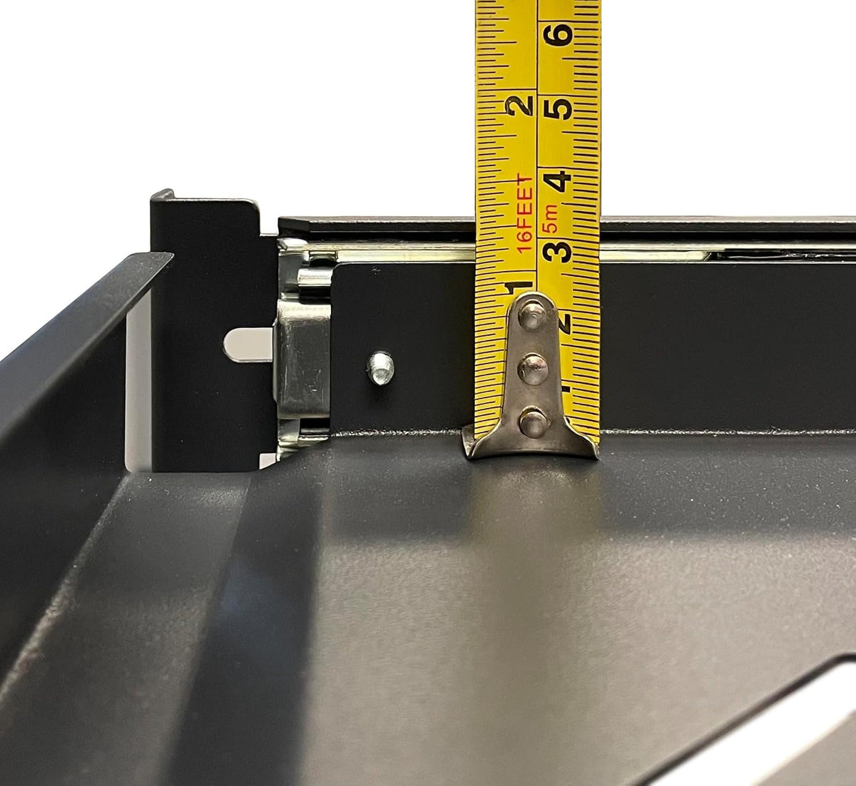 Electriduct 1U Keyboard Tray - Fully Extendable Universal 19" Rack Mount Sliding Shelf for Network Equipment Server Cabinet Enclosure with 3-Rail System and Mounting Hardware - 10.8" Deep